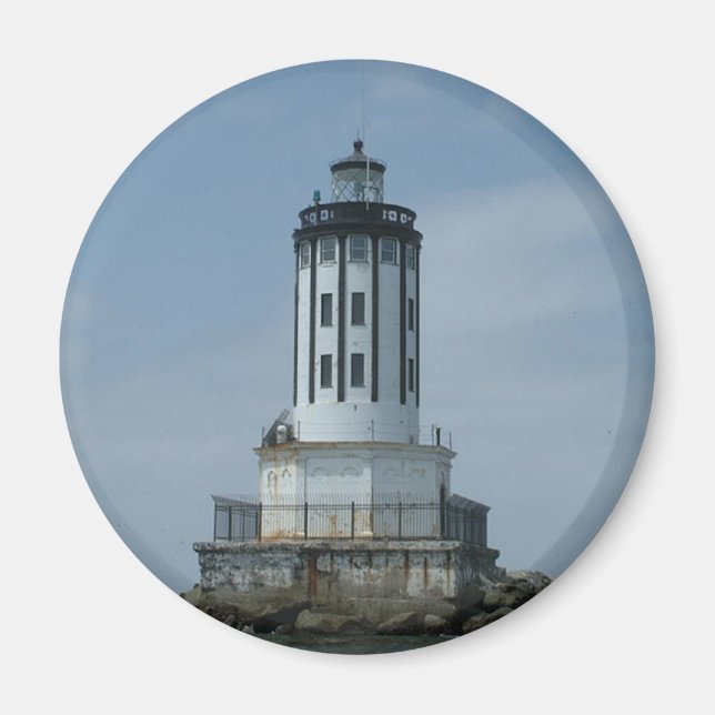 Los Angeles Harbour Lighthouse Magnet (Front)