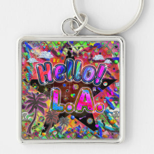 Los Angeles Hello! Keychain! Keychain