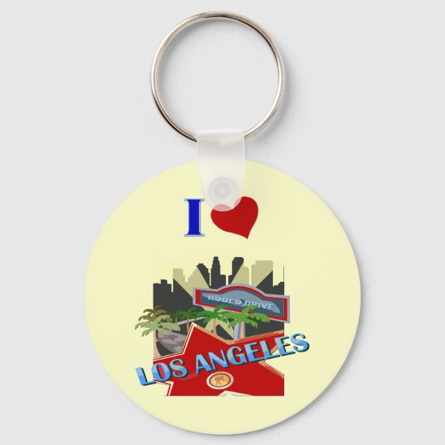 Los Angeles Keychain (Front)