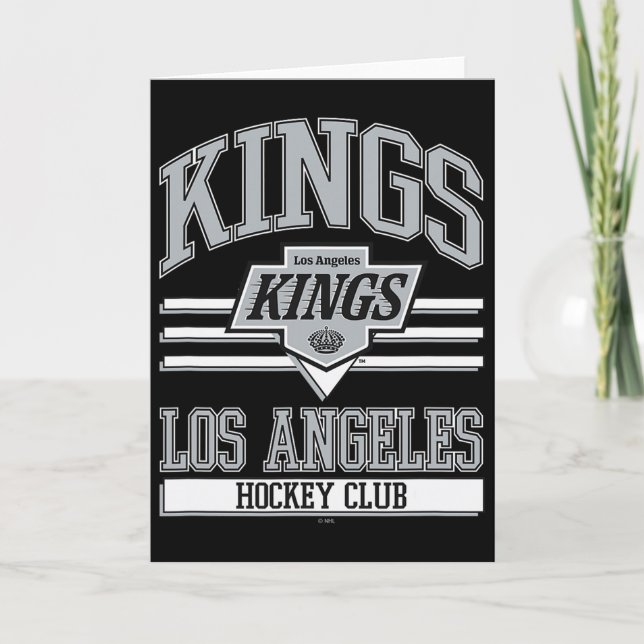 Los Angeles Kings Hockey Club Dark Heather  Card (Front)