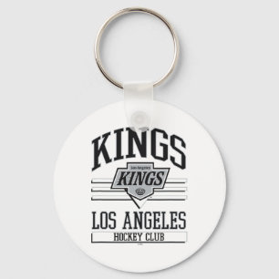 Los Angeles Kings Hockey Club White Officially Lic Keychain