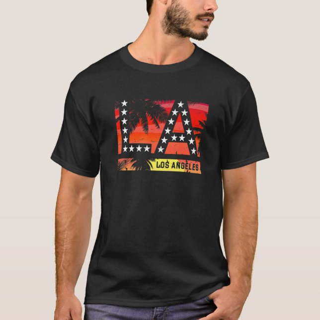 Los Angeles LA California Gift Premium_4 T-Shirt (Front)