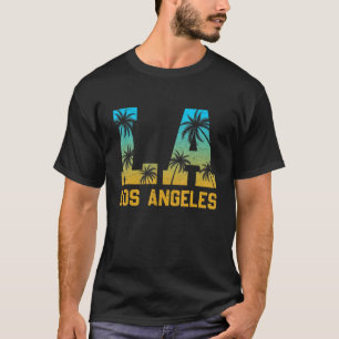 Los Angeles La California Men Women Retro Clothin T-Shirt