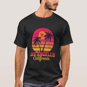 Los Angeles LA California Summer Vacations Palms T T-Shirt