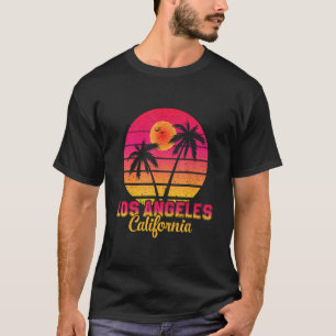 Los Angeles LA California Summer Vacations Palms T T-Shirt