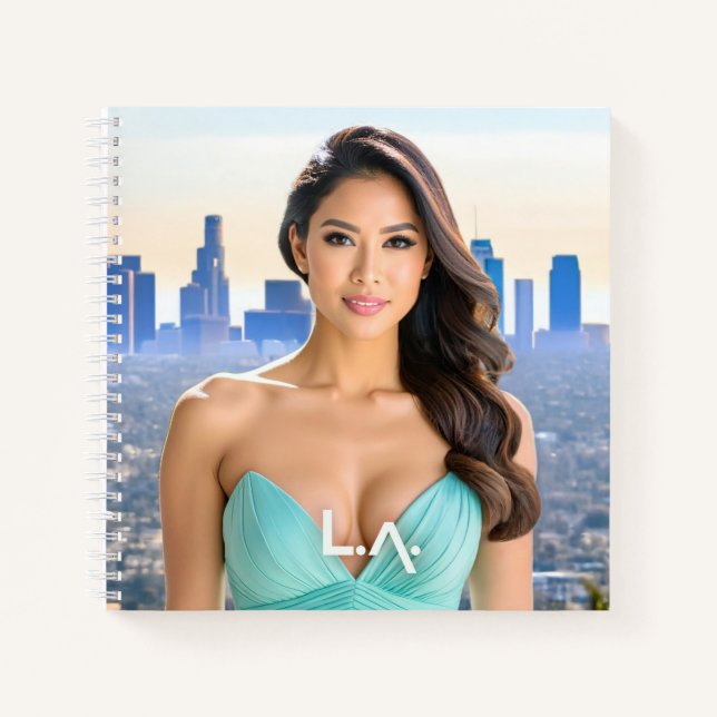 LOS ANGELES - LA - LOVE FROM USA NOTEBOOK (Front)