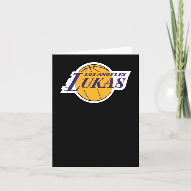 Los Angeles Lukas  Card (Front)