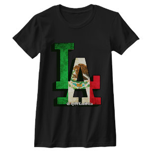 Los Angeles Mexican Flag Shirt tshirt