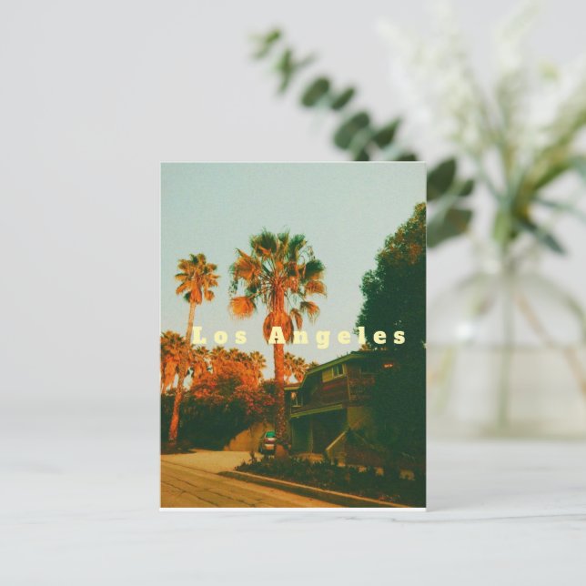 Los Angeles, Miracle Mile, West Hollywood Postcard (Standing Front)