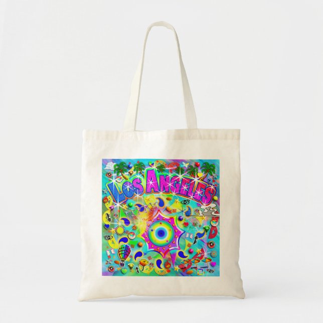 Los Angeles Mystic Dance Tote Bag (Front)