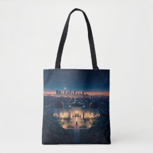 Los Angeles Night Tote Bag