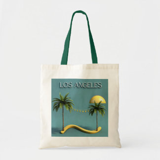 Los Angeles Palm Tree Sunset Tote Bag