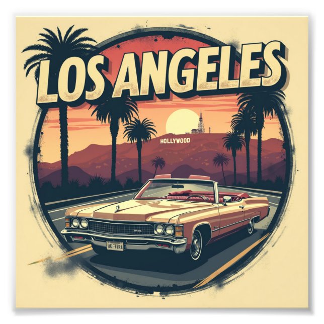 Los Angeles  Photo Print (Front)