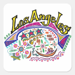 “Los Angeles Playful” Stickers