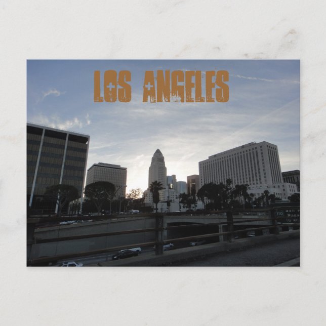 Los Angeles postcard (Front)