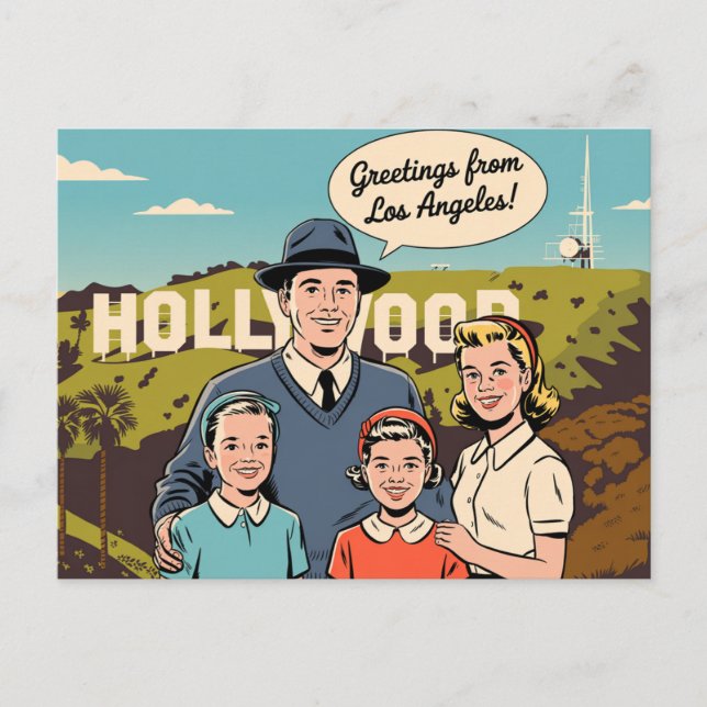 Los Angeles Postcard (Front)