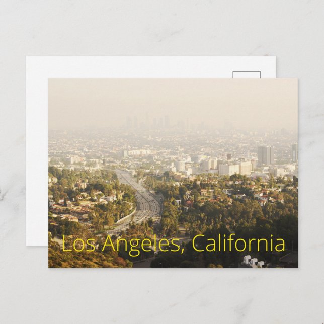 "Los Angeles" Postcard / Wall Art (Front/Back)