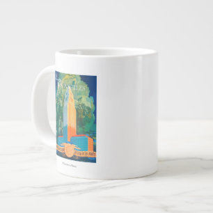 Los Angeles Promotional Poster Large Coffee Mug