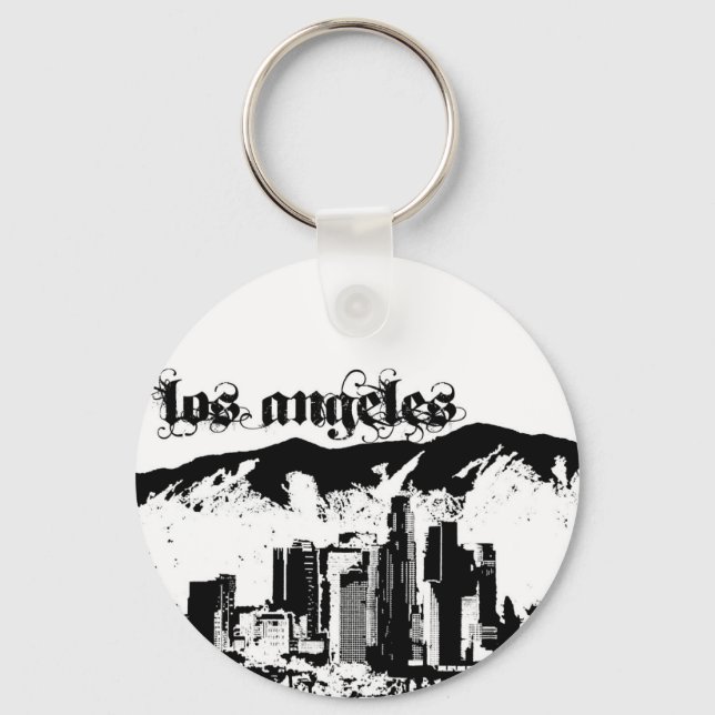 Los Angeles put on for your city Keychain (Front)
