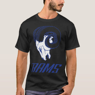 Los Angeles Rams Vintage 1948 Ram Head Yellow T-Shirt