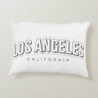 Los Angeles Retro Accent Pillow
