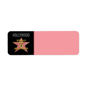 Los Angeles Return Address Label