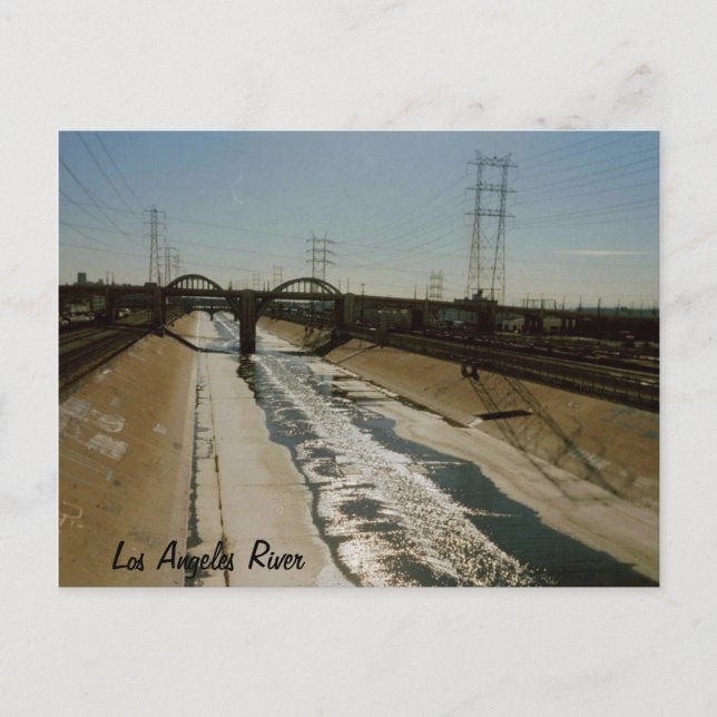 Los Angeles River Postcard (Front)