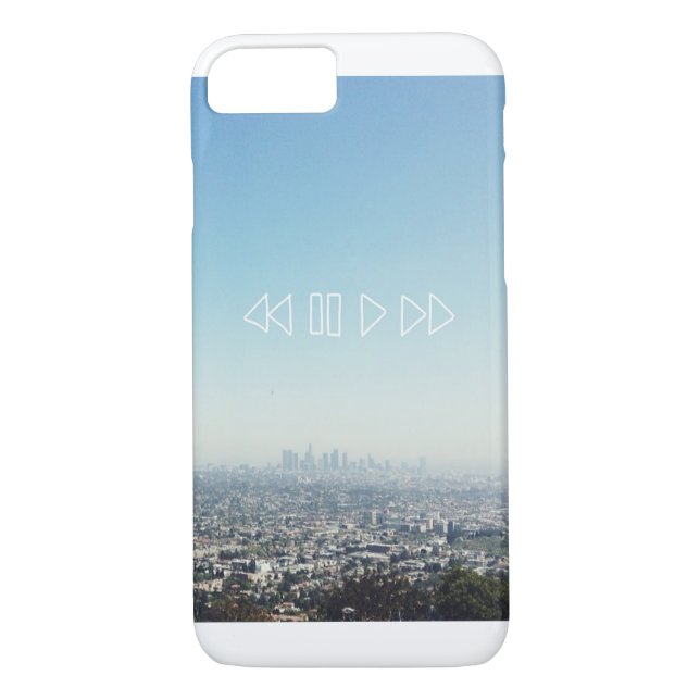 Los Angeles Skyline - California Case-Mate iPhone Case (Back)