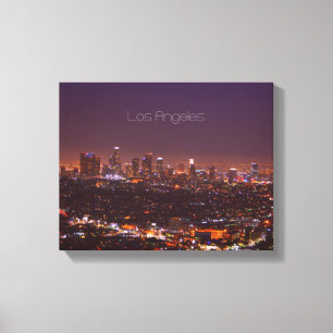 Los Angeles Skyline Canvas Print