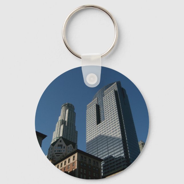 Los Angeles Skyline Keychain (Front)