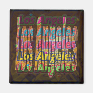 Los Angeles Sparkle Magnet