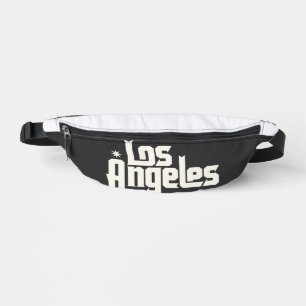 Los Angeles Street Style Retro Urban Design Fanny Pack