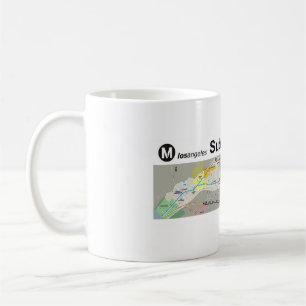 Los Angeles Subway to the Sea Coffee Mug