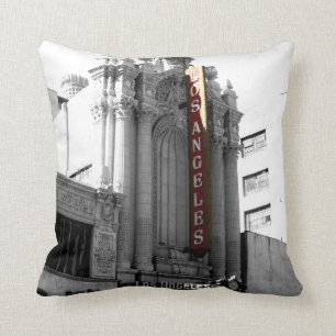 Los Angeles Theatre Throw Pillow