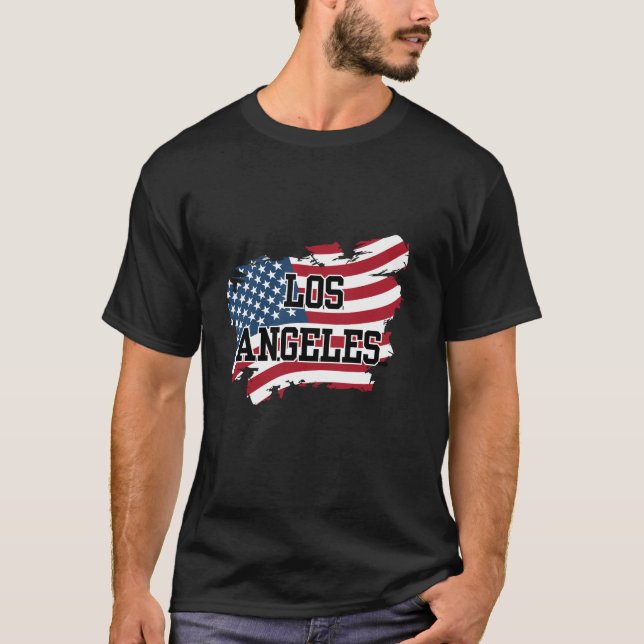 Los Angeles USA T-Shirt (Front)