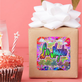 Los Angeles Vista Express Sticker