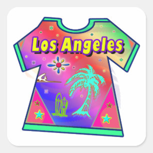 "Los Angeles Vivid 3" Sticker