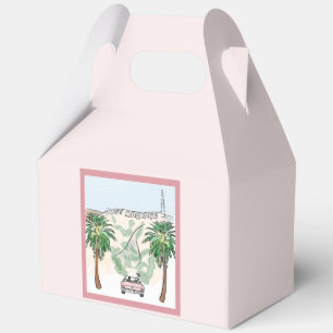 Los Angeles Wedding  Favor Box