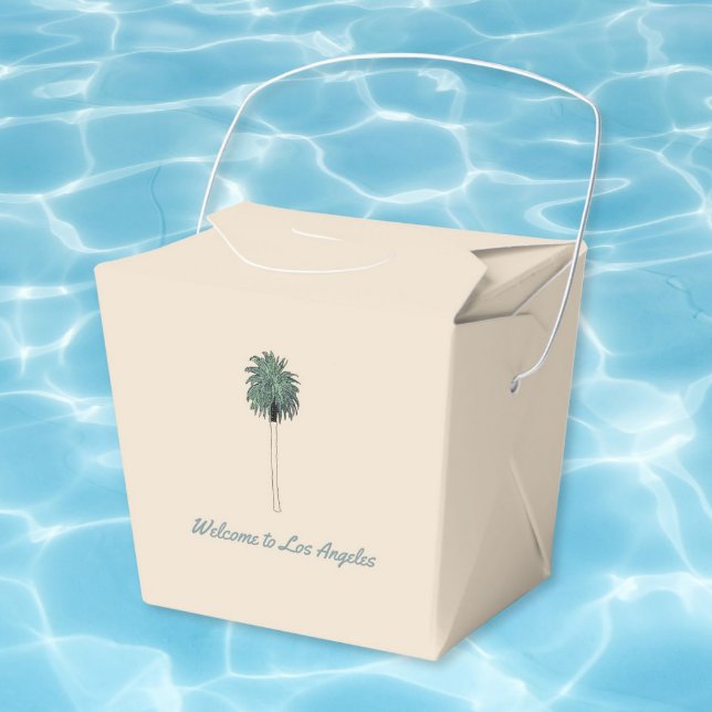 Los Angeles Wedding  Favor Box (Creator Uploaded)