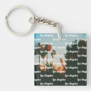 Los Angeles, West Hollywood Travel Souvenir Keychain