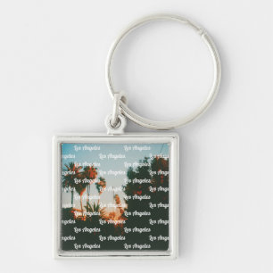 Los Angeles, West Hollywood Travel Souvenir Keychain