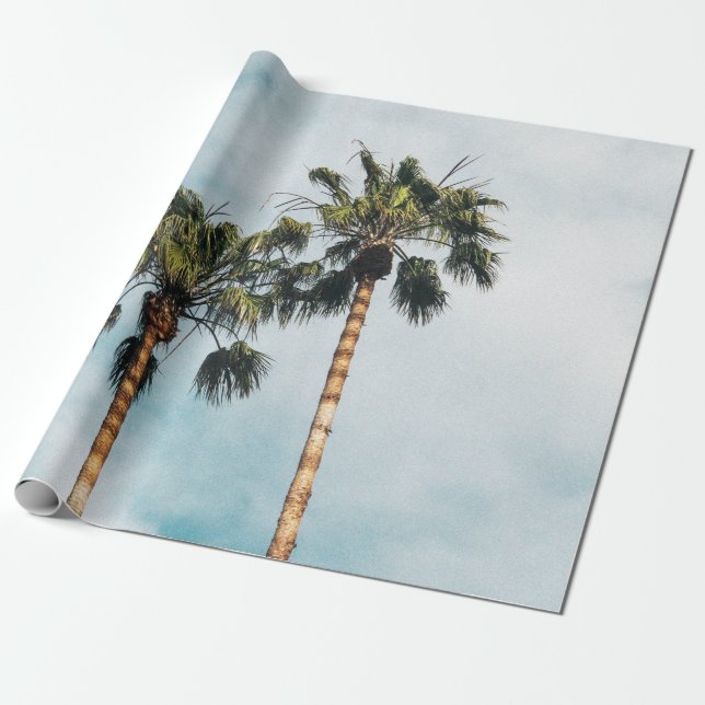 Los angeles wrapping paper (Unrolled)