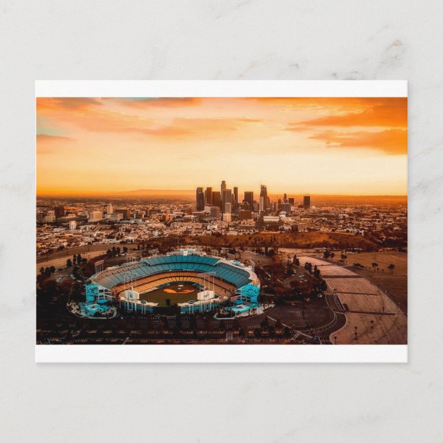 Los Angles Stadium Postcard (Front)