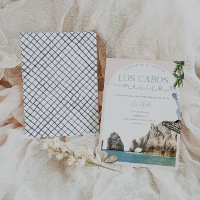 Los Cabos Mexico Bachelorette Weekend Invitation