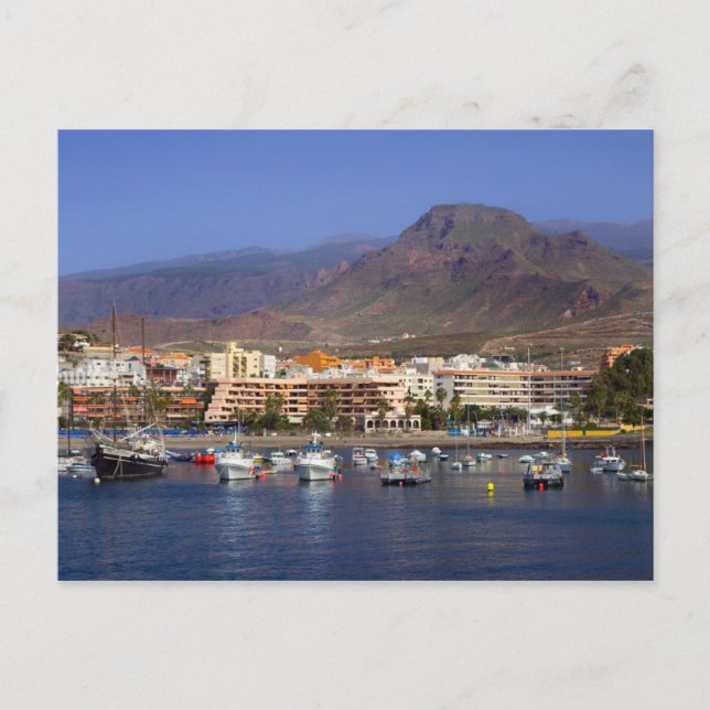 Los Cristianos in Tenerife Postcard (Front)
