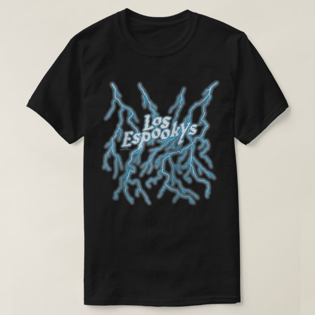 Los Espookys Lightning Logo  T-Shirt (Design Front)