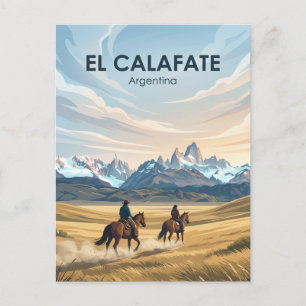 Los Glaciares National Park Argentina Postcard