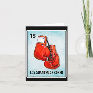 Los Guantes De Boxeo Mexicain Gants De Boxe Cartes