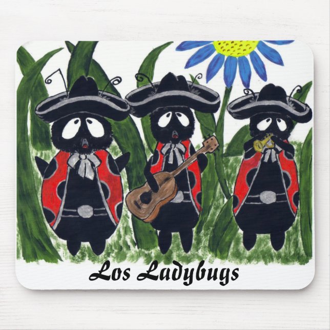 Los Ladybugs Mousepad (Front)