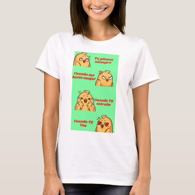 Los memes del pollito T-Shirt (Front)